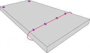 schéma pliage matelas